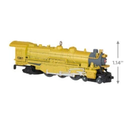 Hallmark Lionel® Trains Yellow 1361 Pennsylvania K4 Steam Locomotive Metal Ornament 8 Hallmark Lionel® Trains Yellow 1361 Pennsylvania K4 Steam Locomotive Metal Ornament -Hallmark Lionel Trains Engine Keepsake Ornament 2199QXE3267 03