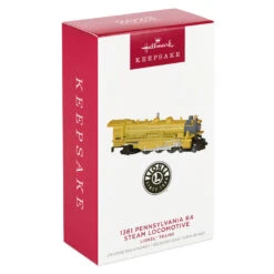 Hallmark Lionel® Trains Yellow 1361 Pennsylvania K4 Steam Locomotive Metal Ornament 9 Hallmark Lionel® Trains Yellow 1361 Pennsylvania K4 Steam Locomotive Metal Ornament -Hallmark Lionel Trains Engine Keepsake Ornament 2199QXE3267 04