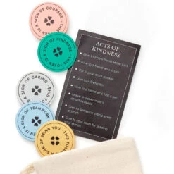 Hallmark Little World Changers™ And Kind Culture Co. The Doll Kind Light Skin Girl, 12" -Hallmark Little World Changers Light Skin Girl Doll With Tokens 1KID2085 05