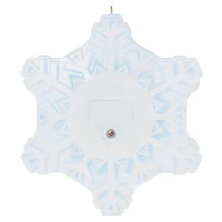 Hallmark Magic Sparkling Snowflake Photo Personalized Ornament With Light -Hallmark Magic Sparkling Snowflake Photo Keepsake Personalized Ornament With Light 2999QHE2010B3 06