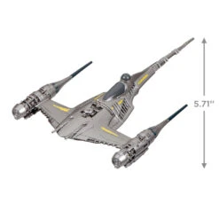 Hallmark Star Wars: The Mandalorian™ The Mandalorian's N-1 Starfighter™ Ornament 8 Hallmark Star Wars: The Mandalorian™ The Mandalorian's N-1 Starfighter™ Ornament -Hallmark Mandalorian Starfighter Keepsake Ornament 2999QXI7119 03