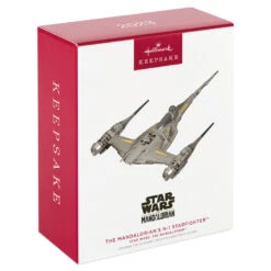 Hallmark Star Wars: The Mandalorian™ The Mandalorian's N-1 Starfighter™ Ornament 9 Hallmark Star Wars: The Mandalorian™ The Mandalorian's N-1 Starfighter™ Ornament -Hallmark Mandalorian Starfighter Keepsake Ornament 2999QXI7119 04