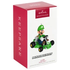 Hallmark Nintendo Mario Kart™ Luigi Ornament 9 Hallmark Nintendo Mario Kart™ Luigi Ornament -Hallmark Mario Kart Luigi Keepsake Ornament 1899QXI6337 04