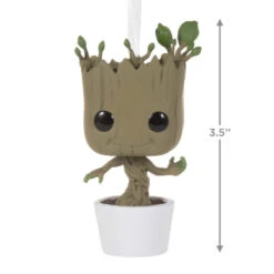 Marvel Guardians Of The Galaxy Groot Funko POP!® Hallmark Ornament -Hallmark Marvel Guardians of the Galaxy Groot Funko POP Christmas Ornament 3HCM1099 03