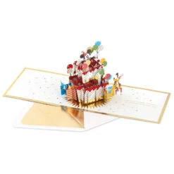 Hallmark Disney Mickey Mouse Cake 3D Pop-Up Birthday Card 10 Hallmark Disney Mickey Mouse Cake 3D Pop-Up Birthday Card -Hallmark Mickey Mouse and Pluto Cake 3D PopUp Birthday Card 1499LAD2724 01