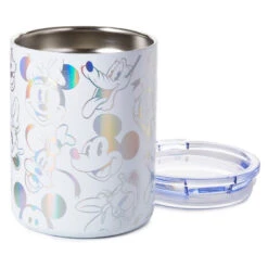 Hallmark Disney 100 Years Of Wonder Mickey And Friends Stainless Steel Coffee Mug, 11 Oz. 5 Hallmark Disney 100 Years Of Wonder Mickey And Friends Stainless Steel Coffee Mug, 11 Oz. -Hallmark Mickey and Friends Iridescent Insulated Mug 1DYG2083 03