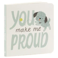 Hallmark MopTops Shaggy Dog Stuffed Animal With You Make Me Proud Board Book 9 Hallmark MopTops Shaggy Dog Stuffed Animal With You Make Me Proud Board Book -Hallmark MopTops Dog Plush Stuffed Animal Board Book 1KID1532 04