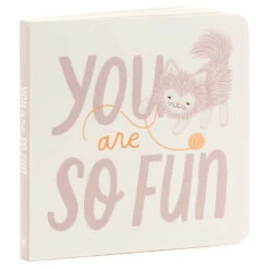 Hallmark MopTops Furry Cat Stuffed Animal With You Are So Fun Board Book 9 Hallmark MopTops Furry Cat Stuffed Animal With You Are So Fun Board Book -Hallmark MopTops Plush Cat Stuffed Animal Board Book 1KID1533 04
