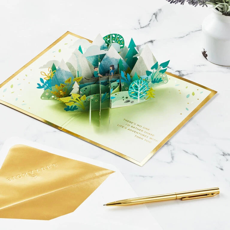 Hallmark Love Sharing Life's Adventure With You 3D Pop-Up Love Card 6 Hallmark Love Sharing Life's Adventure With You 3D Pop-Up Love Card - Image 6