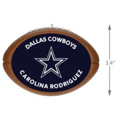 Hallmark NFL Football Dallas Cowboys Text Personalized Ornament 9 Hallmark NFL Football Dallas Cowboys Text Personalized Ornament -Hallmark NFL Football Dallas Cowboys Text Personalized Ornament 2499QHE1985B3 03