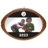 Hallmark NFL Football Pittsburgh Steelers Text And Photo Personalized Ornament