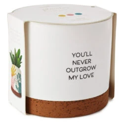 Hallmark Never Outgrow My Love Planter Handprint Kit 5 Hallmark Never Outgrow My Love Planter Handprint Kit -Hallmark Never Outgrow My Love Planter With Paints 1BBY4851 03