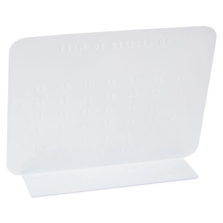 Hallmark So Excited To Meet You Magnetic Baby Countdown Board 2 Hallmark So Excited To Meet You Magnetic Baby Countdown Board - Image 2