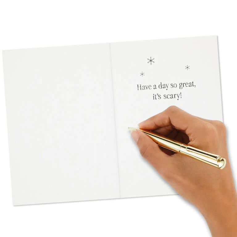 Hallmark Disney Tim Burton's The Nightmare Before Christmas Hauntingly Happy Boxed Cards, Pack Of 16 6 Hallmark Disney Tim Burton's The Nightmare Before Christmas Hauntingly Happy Boxed Cards, Pack Of 16 - Image 6