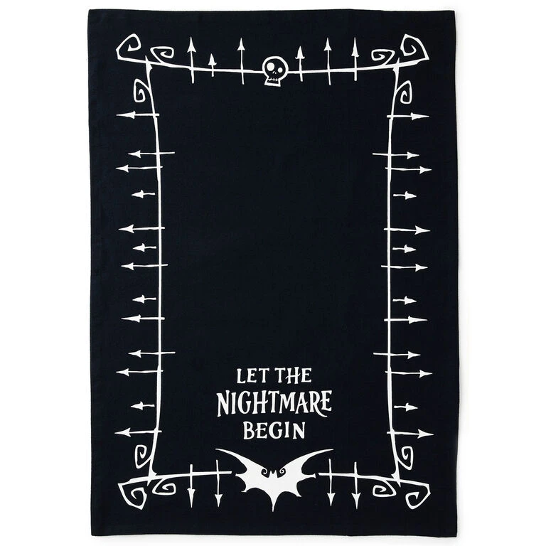 Hallmark Disney Tim Burton's The Nightmare Before Christmas Tea Towel 1 Hallmark Disney Tim Burton's The Nightmare Before Christmas Tea Towel