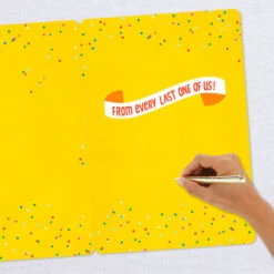 Hallmark 16" Party Cats And Dogs Jumbo Birthday Card From All -Hallmark Party Cats Dogs Birthday Card From Us 1299CBG3004 06