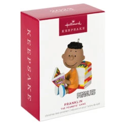 Hallmark The Peanuts® Gang Franklin Ornament -Hallmark Peanuts Franklin Reading Comics Keepsake Ornament 1899QXE3289 04