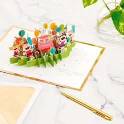 Hallmark Peanuts® Gang Celebrating You 3D Pop-Up Birthday Card -Hallmark Peanuts Gang Snoopy 3D PopUp Birthday Card 1499LAD2739 08