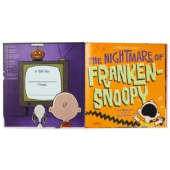 Hallmark Peanuts® The Nightmare Of Franken-Snoopy Book -Hallmark Peanuts Snoopy FrankenSnoopy Book With PopUp Ending 1HGN1524 03