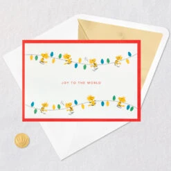 Hallmark Peanuts® Snoopy Joy To The World 3D Pop-Up Christmas Card -Hallmark Peanuts Snoopy and Woodstock 3D PopUp Christmas Card 1499IXC8994 05