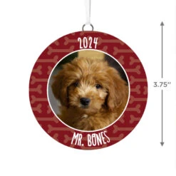Hallmark Pet Personalized Text And Photo Ceramic Ornament -Hallmark Pet Personalized Round Ceramic Ornament 1999QHE1711B20 03