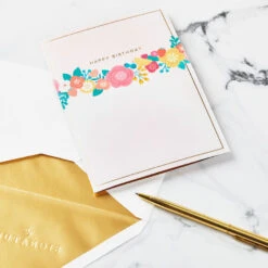 Hallmark Every Good Thing Floral Cake 3D Pop-Up Birthday Card 12 Hallmark Every Good Thing Floral Cake 3D Pop-Up Birthday Card -Hallmark Pink Cake and Flowers 3D PopUp Birthday Card for Her 1299LAD2886 05