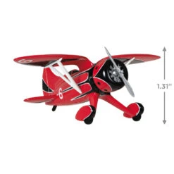 Hallmark Sky's The Limit Bulldog Racer Ornament -Hallmark Red Black White Airplane Keepsake Ornament 1999QXR8169 03