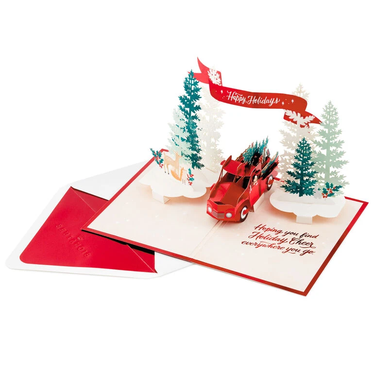 Hallmark Joy To You 3D Pop-Up Christmas Card 2 Hallmark Joy To You 3D Pop-Up Christmas Card - Image 2