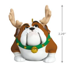 Hallmark Reindoggie Ornament -Hallmark Reindeer Dog Keepsake Ornament 1699QXT4107 03