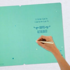 Hallmark 16" Retired And Admired Jumbo Retirement Card With Banner 13 Hallmark 16" Retired And Admired Jumbo Retirement Card With Banner -Hallmark Retired Admired Retirement Card 1299CBG3022 06