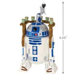 Hallmark Star Wars: Return Of The Jedi™ Drink-Serving Droid Ornament 8 Hallmark Star Wars: Return Of The Jedi™ Drink-Serving Droid Ornament -Hallmark Return of Jedi Drink Droid Keepsake Ornament 1999QXE3299 03