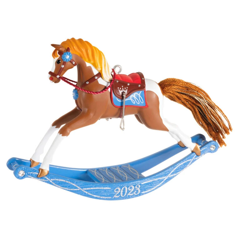 Hallmark Rocking Horse Memories 2023 Ornament 1 Hallmark Rocking Horse Memories 2023 Ornament
