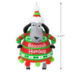 Hallmark Baaaaah Humbug! Ornament 8 Hallmark Baaaaah Humbug! Ornament -Hallmark Sheep in Baaaaah Humbug Sweater Keepsake Ornament 1799QGO2849 03