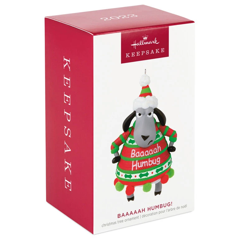 Hallmark Baaaaah Humbug! Ornament 4 Hallmark Baaaaah Humbug! Ornament - Image 4