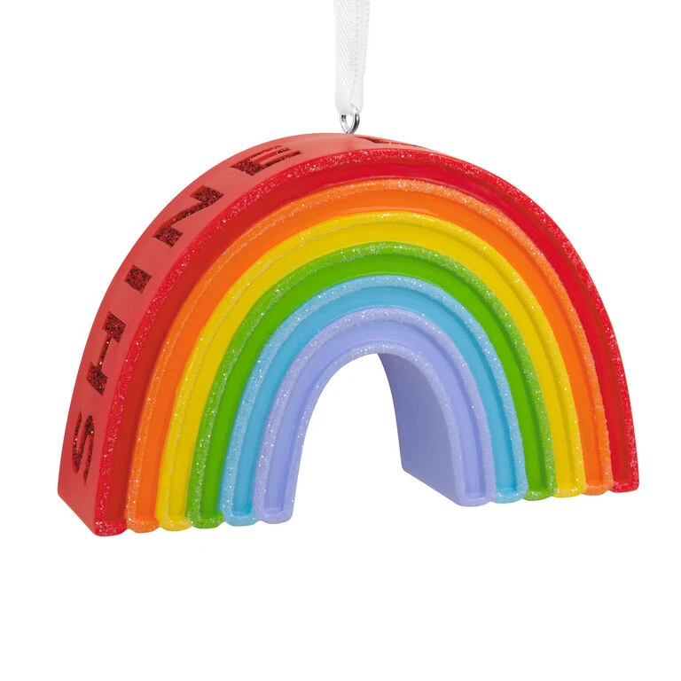 Signature Rainbow Hallmark Ornament 1 Signature Rainbow Hallmark Ornament