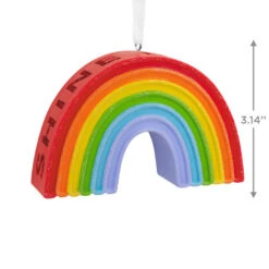 Signature Rainbow Hallmark Ornament 6 Signature Rainbow Hallmark Ornament -Hallmark Signature Rainbow Christmas Ornament 1HDL2177 03
