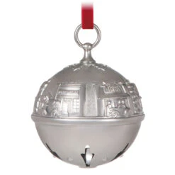 Hallmark Ring In The Season Metal Bell Ornament 11 Hallmark Ring In The Season Metal Bell Ornament -Hallmark Silver Jingle Bell Keepsake Ornament 2699QXR8139 06