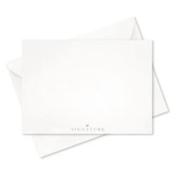 Hallmark Silver Stars And Blue Glitter Blank Note Cards, Box Of 8 -Hallmark Silver Stars and Blue Glitter Blank Note Cards 1499NOT1016 04