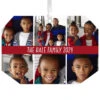 Hallmark Six-Photo Personalized Text And Photo Metal Ornament