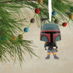 Star Wars™ Boba Fett™ Funko POP!® Hallmark Ornament -Hallmark Star Wars Boba Fett Funko POP Christmas Ornament 3HCM2312 02
