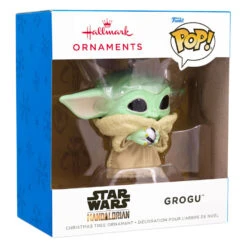 Star Wars: The Mandalorian™ Grogu™ Funko POP!® Hallmark Ornament -Hallmark Star Wars The Mandalorian Grogu Funko POP Christmas Ornament 3HCM1098 04