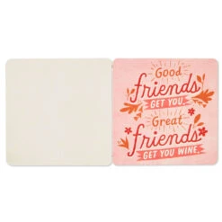 Hallmark Stop And Smell The Rosé: 20 Coasters Celebrating Friends (And Wine) Book 7 Hallmark Stop And Smell The Rosé: 20 Coasters Celebrating Friends (And Wine) Book -Hallmark Stop and Smell the Ros Book With Coasters 1BOK1574 04