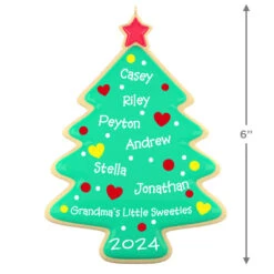 Hallmark Sweet Memories Cookie Tree Personalized Ornament -Hallmark Sweet Memories Cookie Tree Personalized Keepsake Ornament 2499QHE2005B1 03