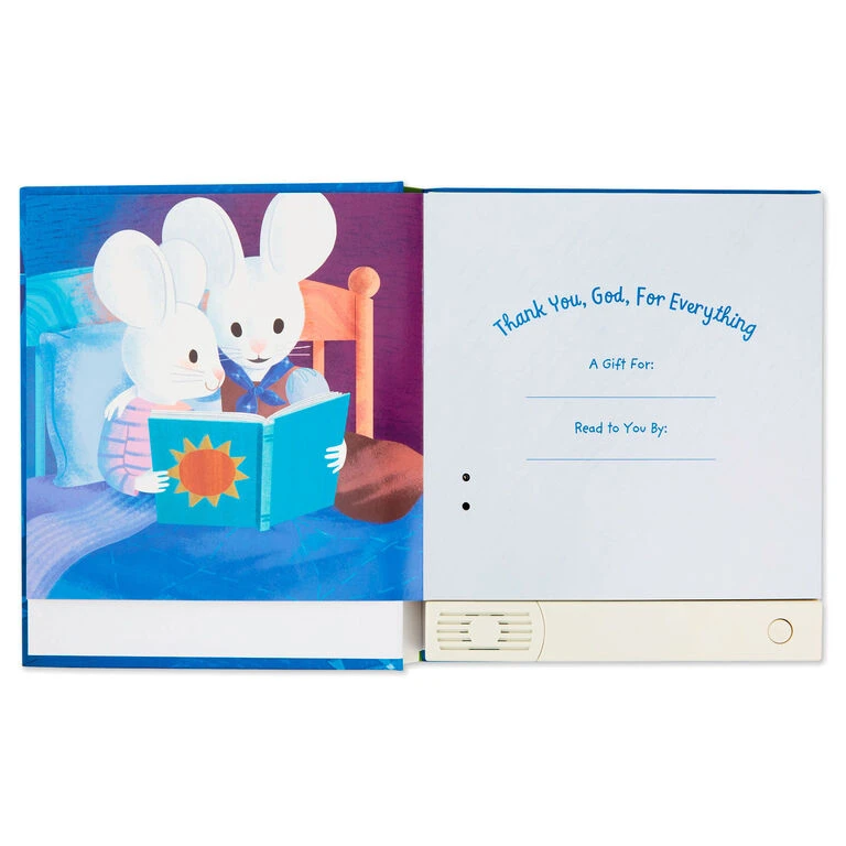 Hallmark Thank You, God, For Everything: A Bedtime Prayer Recordable Storybook 3 Hallmark Thank You, God, For Everything: A Bedtime Prayer Recordable Storybook - Image 3