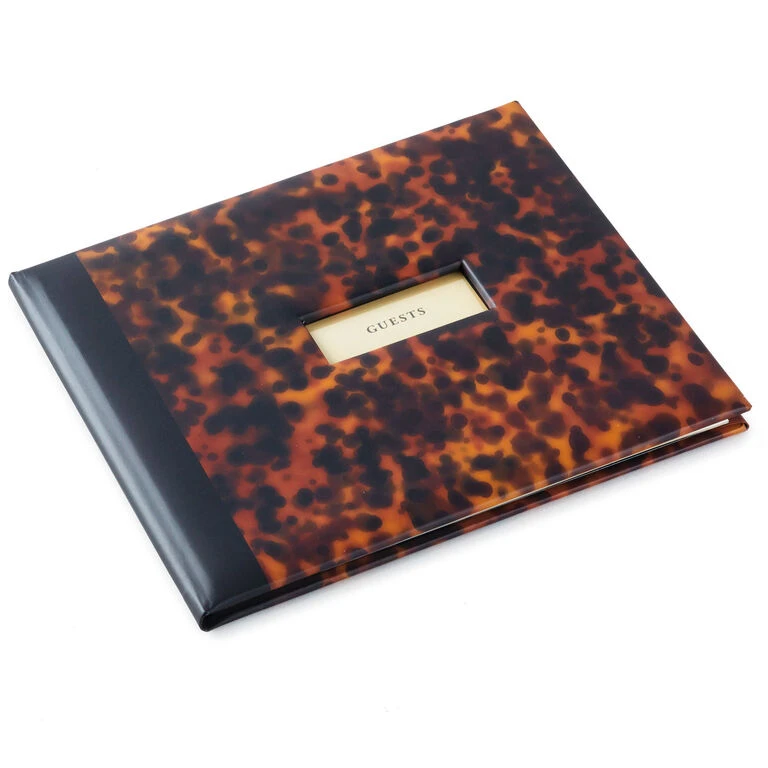 Hallmark Tortoiseshell Guest Book 1 Hallmark Tortoiseshell Guest Book