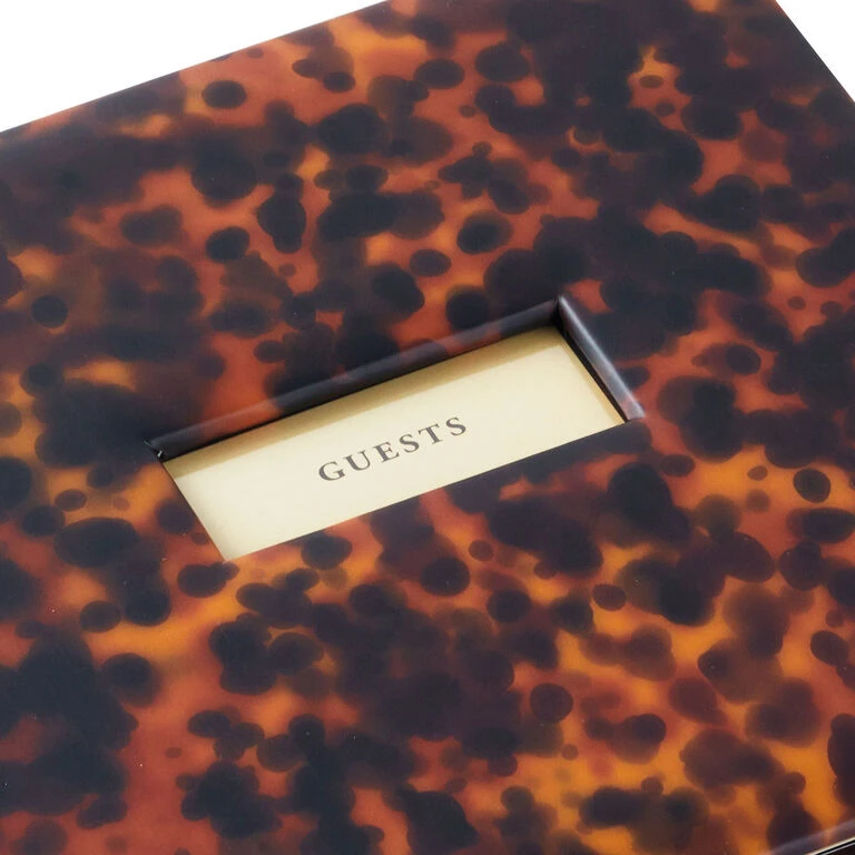 Hallmark Tortoiseshell Guest Book 4 Hallmark Tortoiseshell Guest Book - Image 4