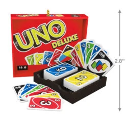 Hallmark Mattel UNO™ Family Game Night® Ornament -Hallmark UNO Game Keepsake Ornament 1899QXR8249 03