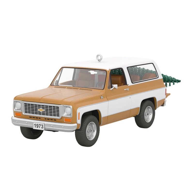 Hallmark All-American Trucks 1973 Chevrolet® Blazer® 2023 Metal Ornament 1 Hallmark All-American Trucks 1973 Chevrolet® Blazer® 2023 Metal Ornament