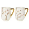 Hallmark Love You And Love You More Mugs, Set Of 2